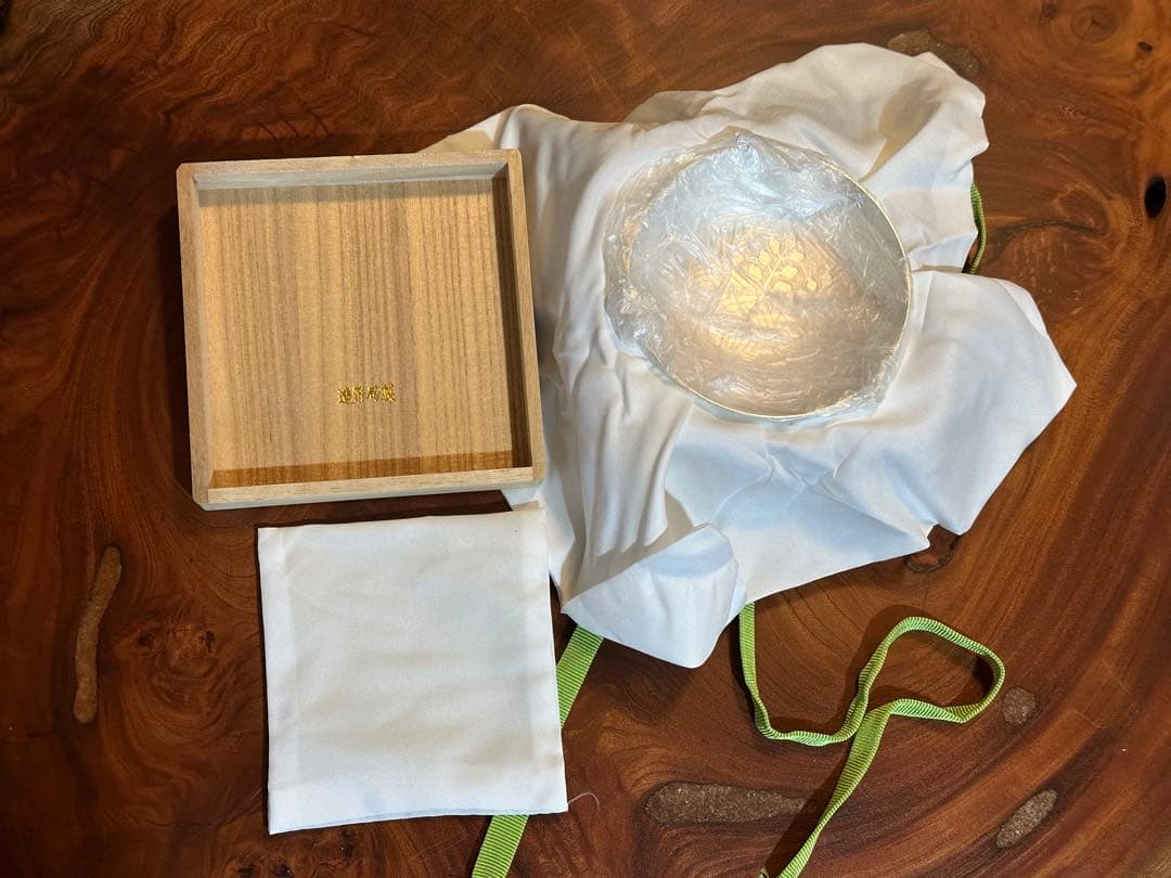 銀杯　造幣局製　純銀　桐紋　新品未使用品　93g