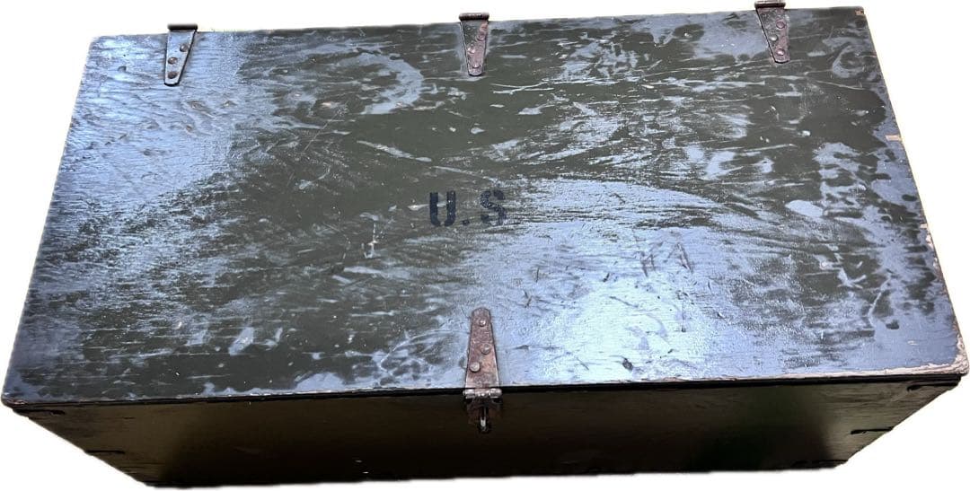 ぽ*た様 希少　米軍　ウッドボックス　67年製