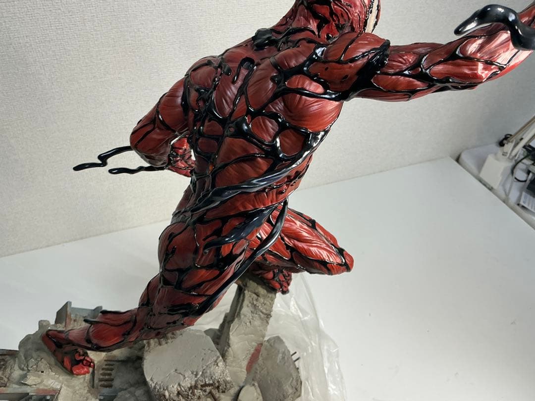 スパイダーマン カーネイジ プレミアム・フォーマット・フィギュア サイドショウ
