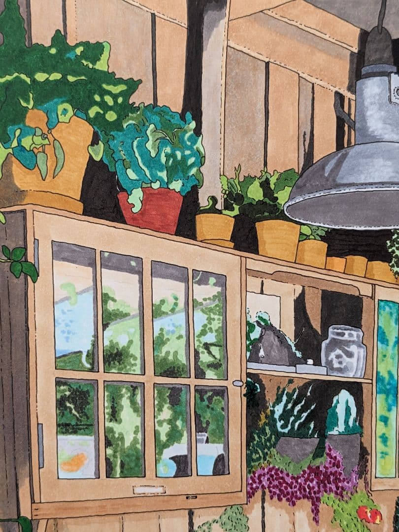 ソラ　イラスト　風景画