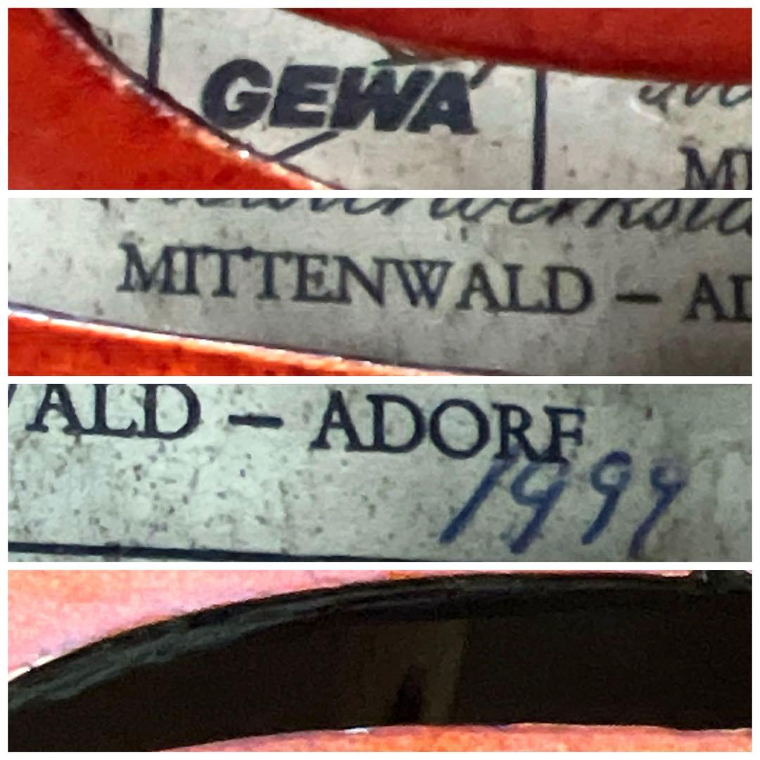 GEWA MITTENWALD-ADORF バイオリン フルサイズ 1999年製