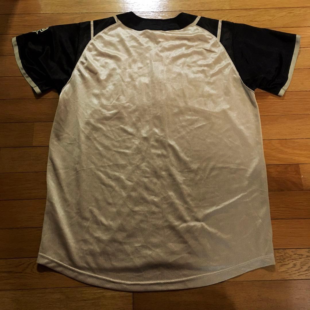 【新品】ミズノ　北海道日本ハムファイターズ　ユニフォーム　ゴールド　メッシュ素材