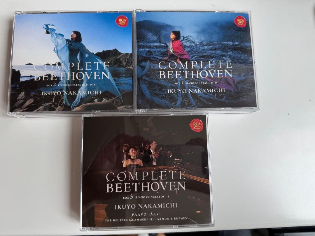 仲道郁代ベートーヴェン集成～ピアノ・ソナタ&協奏曲全集 仲道郁代(P)