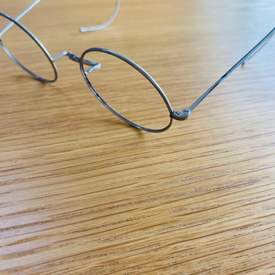 アンティーク 当時物 未使用品 一山 丸眼鏡 ２本 昭和 レトロ ヴィンテージ