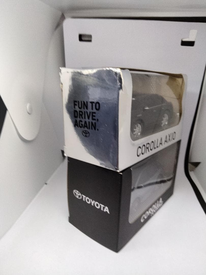 トヨタ プルバックカー ミニカー カラーサンプル ドライブタウン 非売品