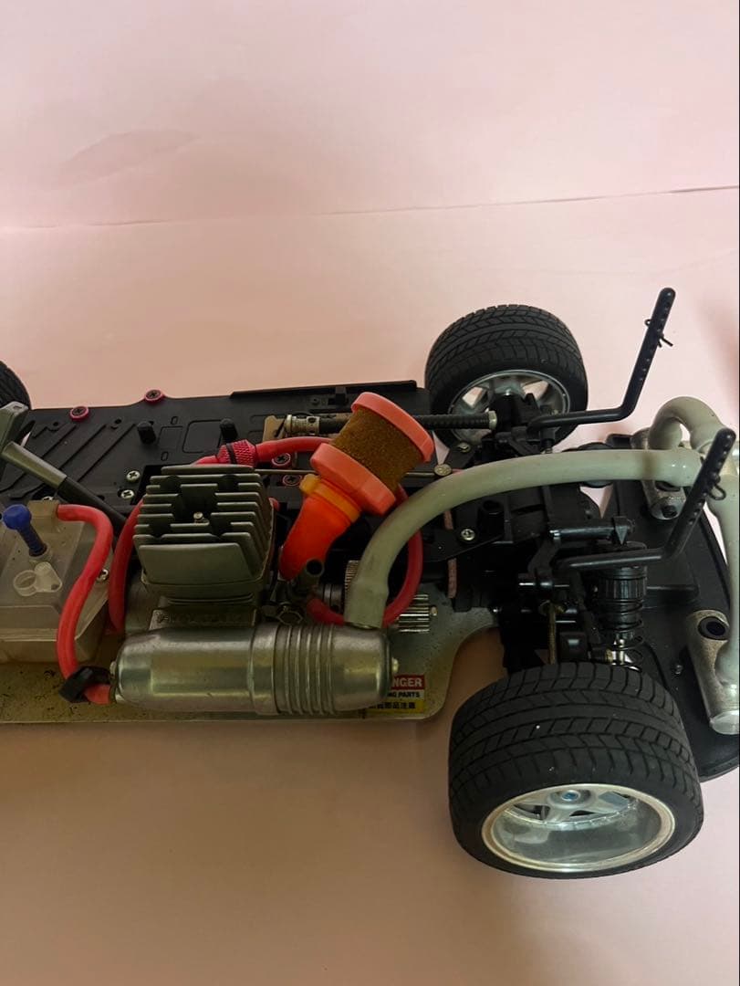 【値下げしました】 エンジンラジコンタミヤTG10セルシオタケヤリ仕様プロポ付き