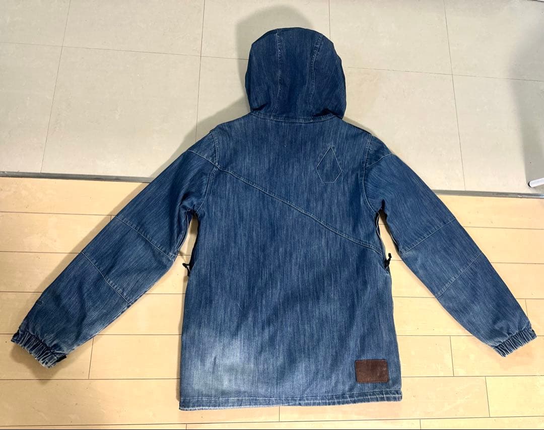 超レア！　VOLCOM スノーボードウェア　リアルデニム　上下セットアップ