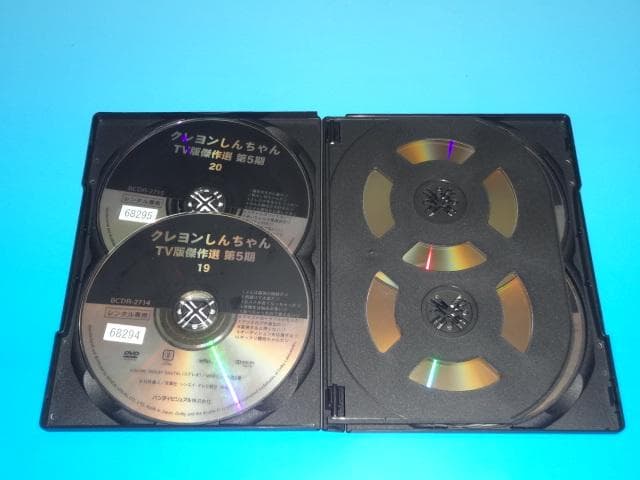 DVD クレヨンしんちゃん 第5シリーズ 24巻 全巻 レンタル ケース付き