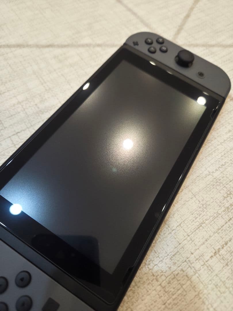 【美品】Nintendo Switch 本体 グレー 全付属品あり