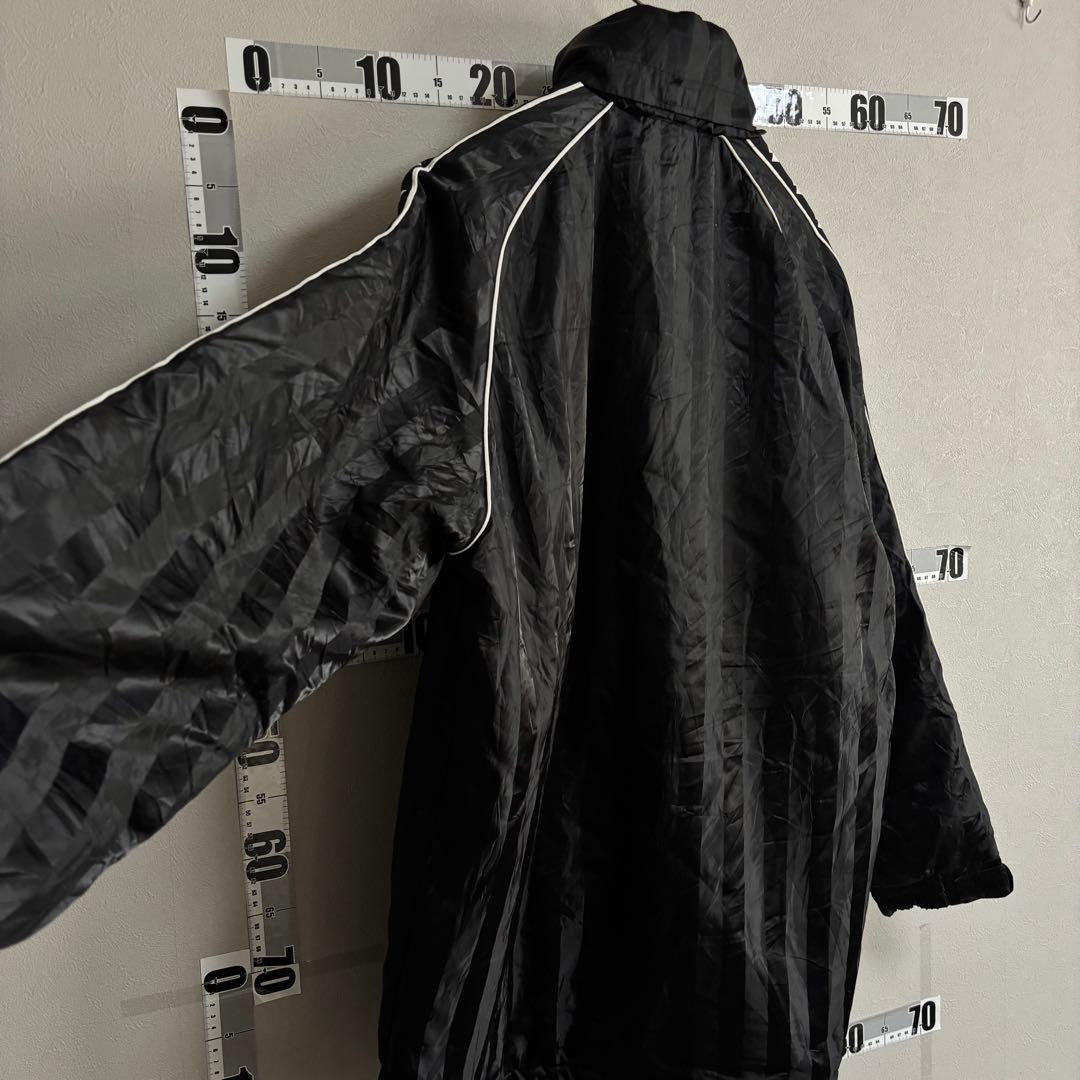 lotto ロット サイドライン ナイロンジャケット コート US M ブラック