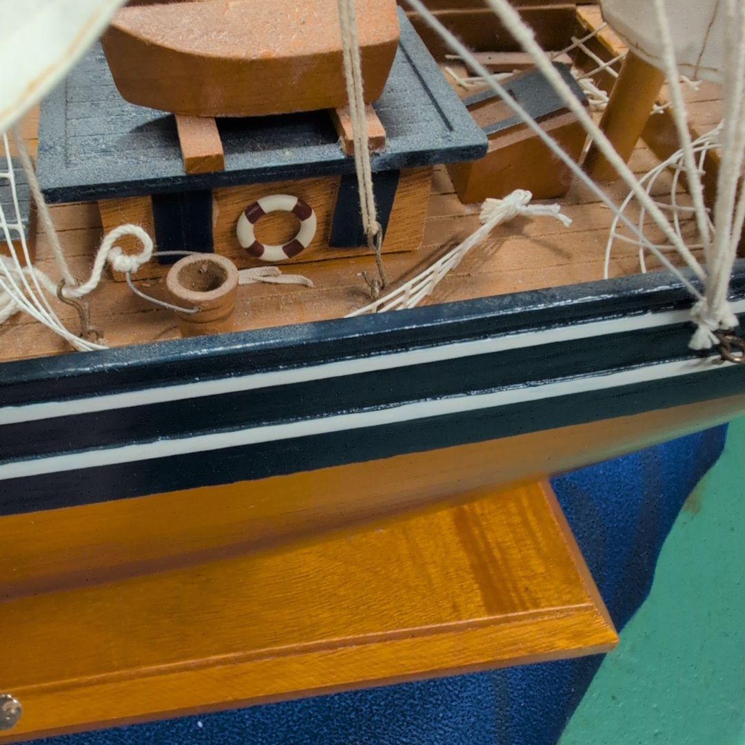 木製帆船模型 CUTTY SARK スタンド付き