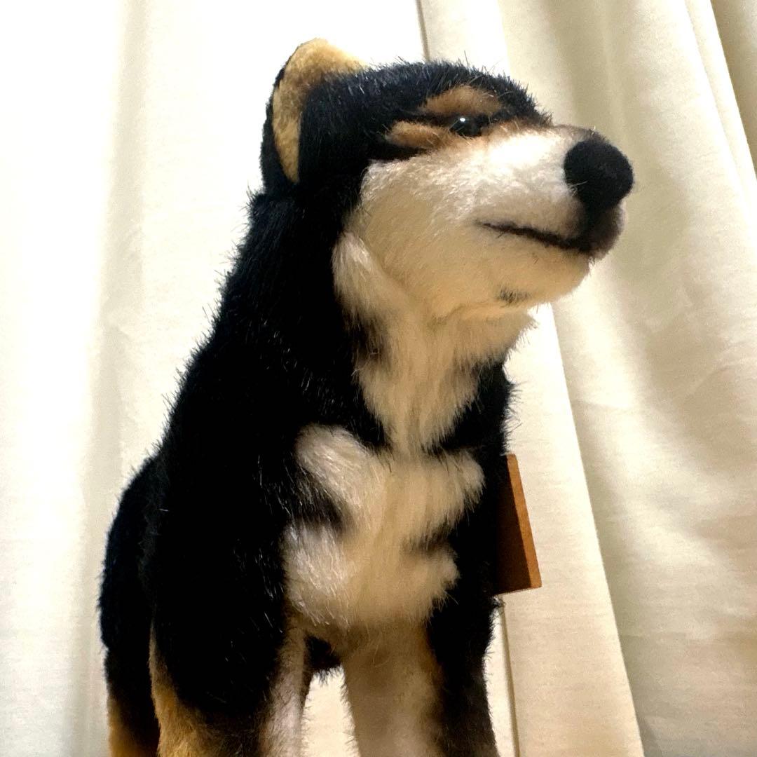 ケーセンぬいぐるみ Koesen 柴犬　しば犬　黒