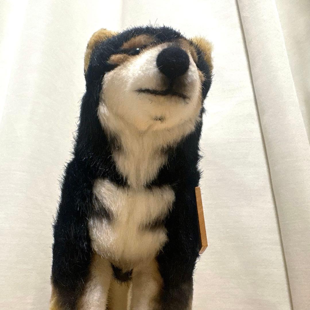 ケーセンぬいぐるみ Koesen 柴犬　しば犬　黒