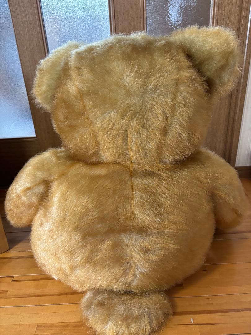 No.17 ぬいぐるみ　大きい茶色のクマのぬいぐるみ