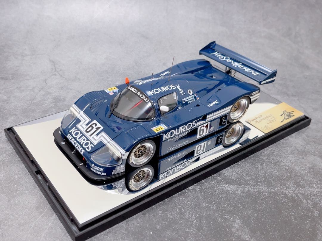 FUJIYA特別製作　 1/24 ザウバーメルセデス C9 #61 YSL