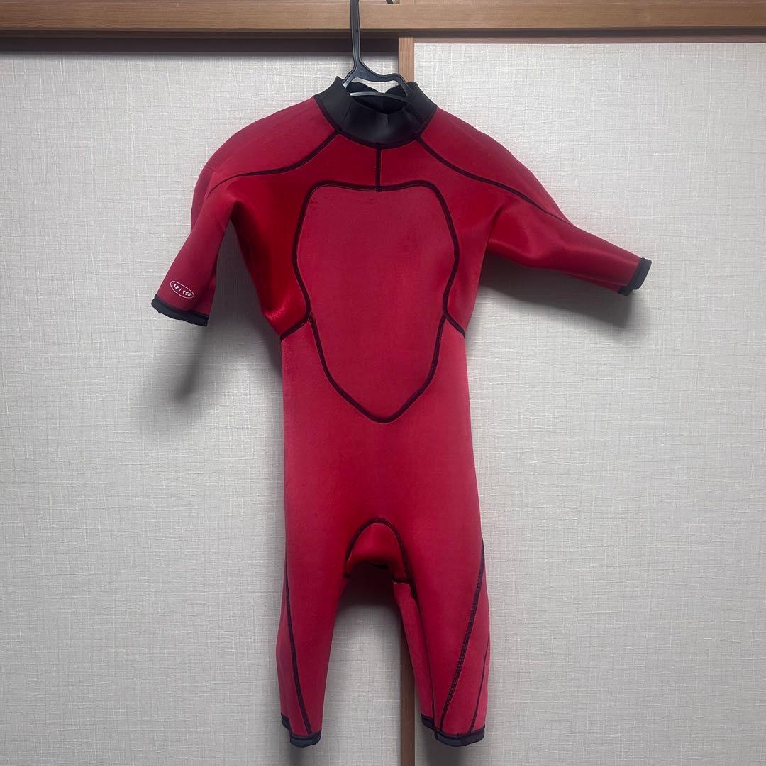 Quiksilver ブラック ショートスリーブウェットスーツ