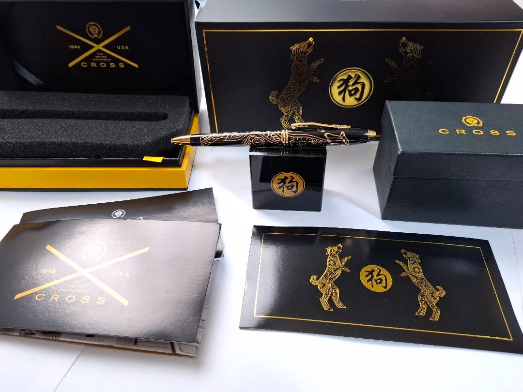 未使用　2018年限定　Cross　タウンゼント　ボールペン　イヤーオブザドッグ
