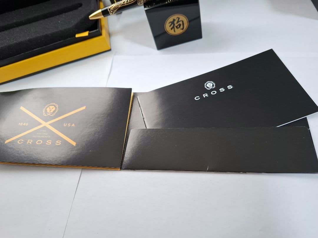 未使用　2018年限定　Cross　タウンゼント　ボールペン　イヤーオブザドッグ