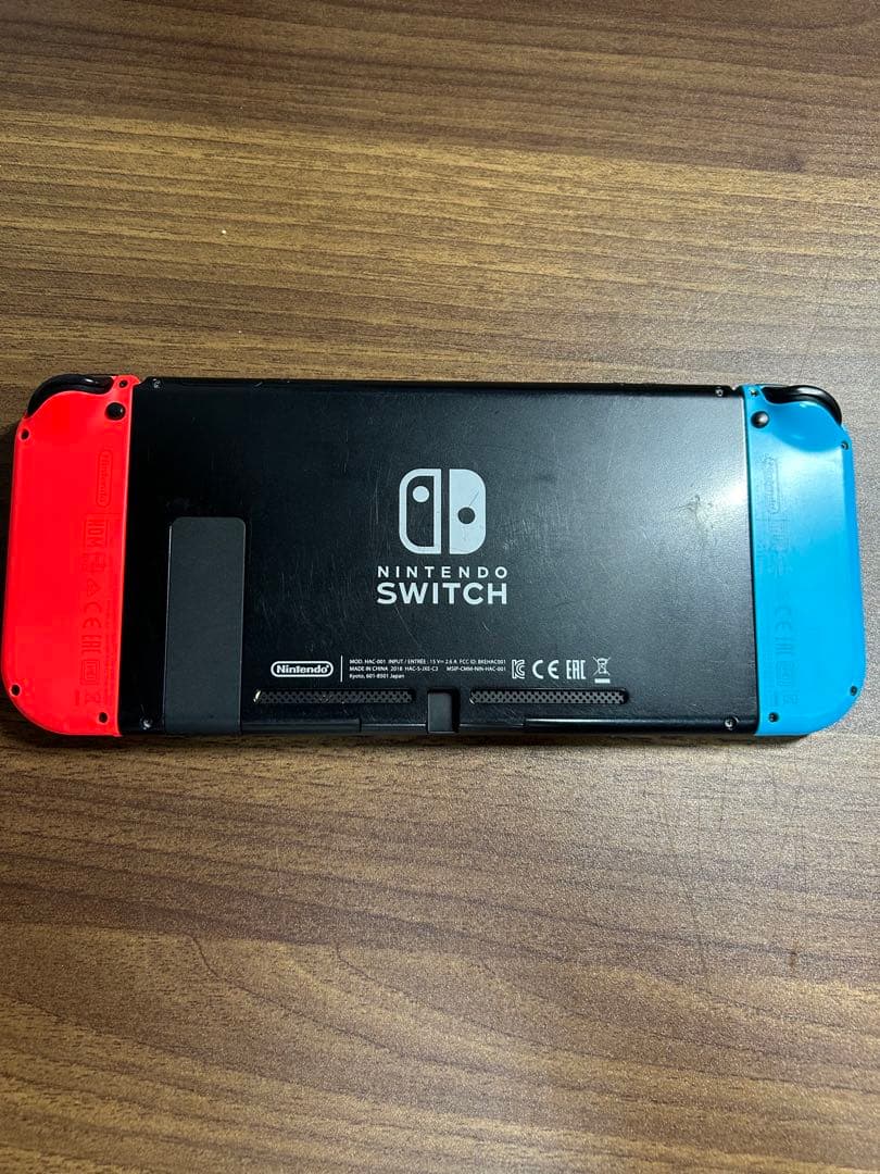 Nintendo Switch 本体 青/赤 ケース付き