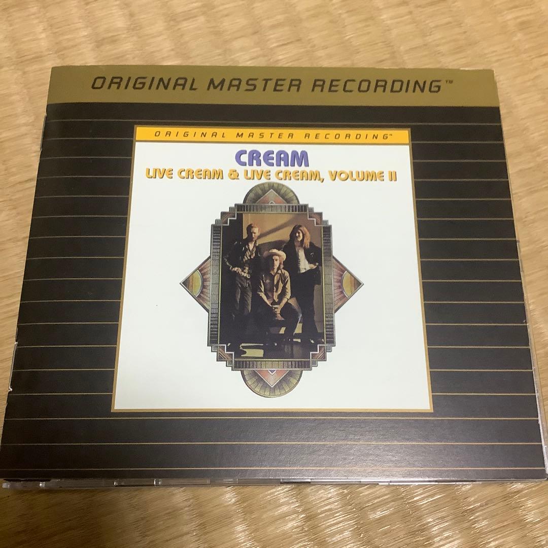 洋楽 CREAM LIVE CREAM & LIVE CREAM, VOLUME II