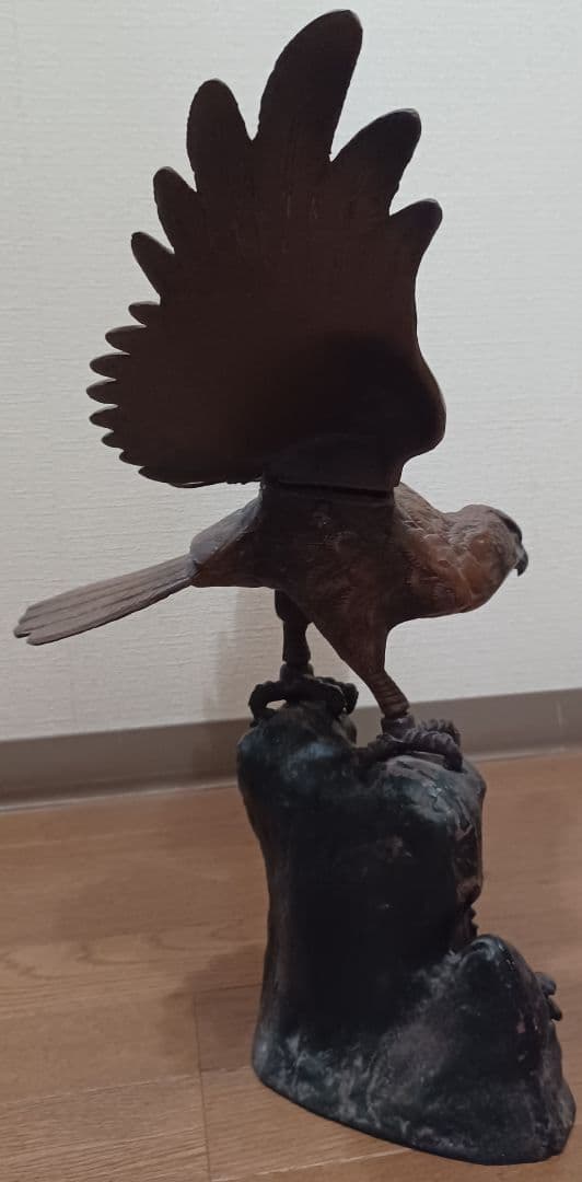 年代物 6.7kgの鷹さん(鷲さん)antique hawk or eagle