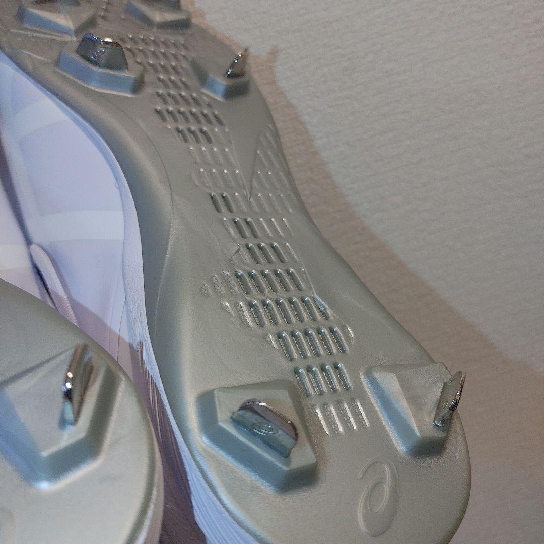 ASICS　野球　スパイク　28.0センチ ホワイト　高校野球対応