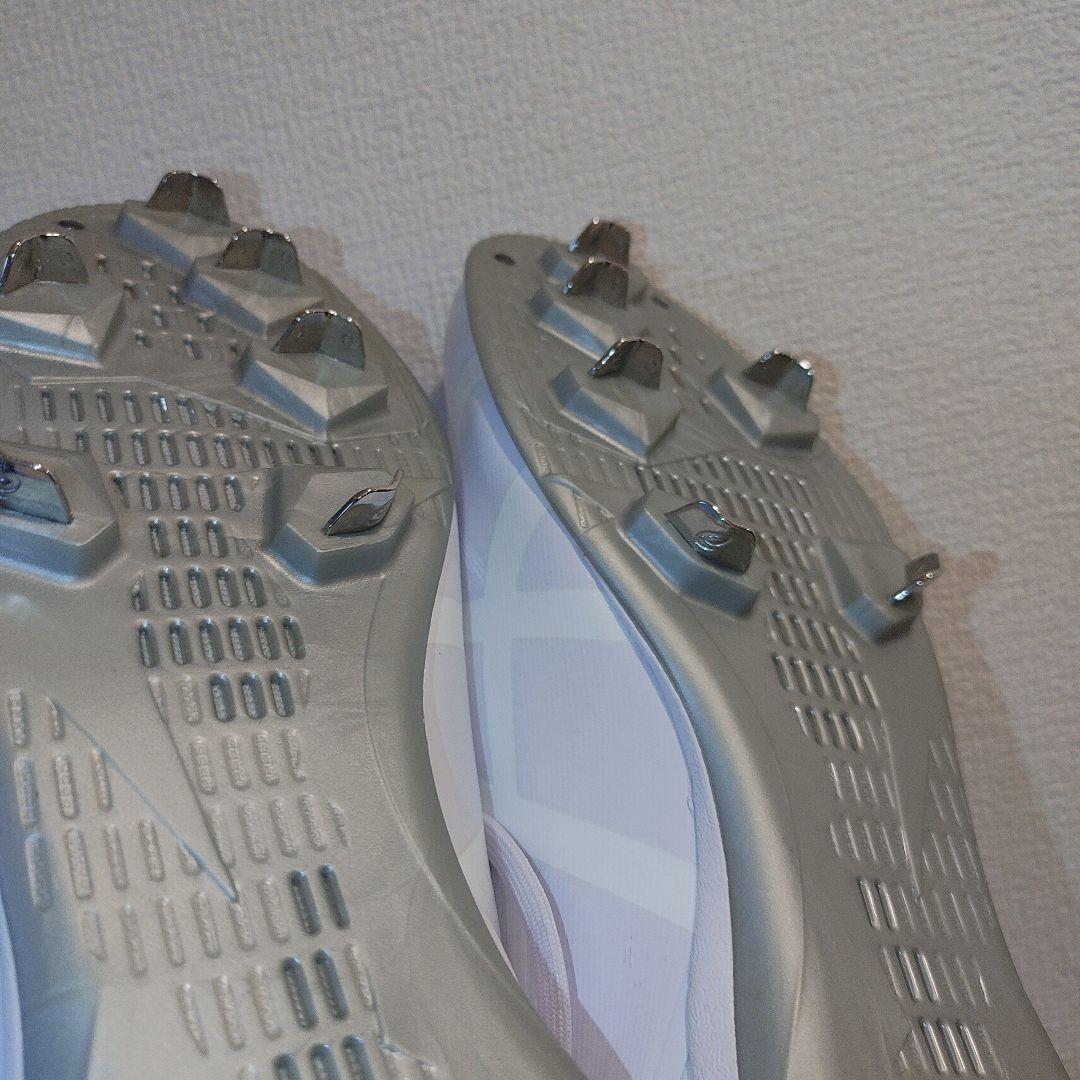 ASICS　野球　スパイク　28.0センチ ホワイト　高校野球対応