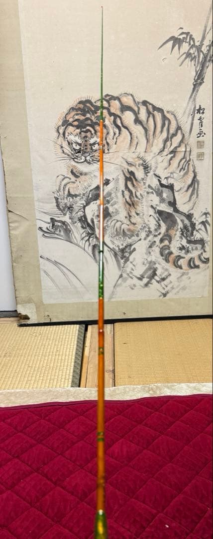 【一点限定】和竿 龍扇450 龍泉6尺 UDA木箱付き へら竿 竹竿 まとめ売り