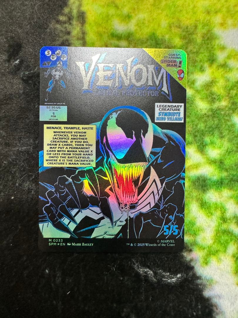 《エディ・ブロック/Eddie Brock》 ■ボーダーレス■【Foil】