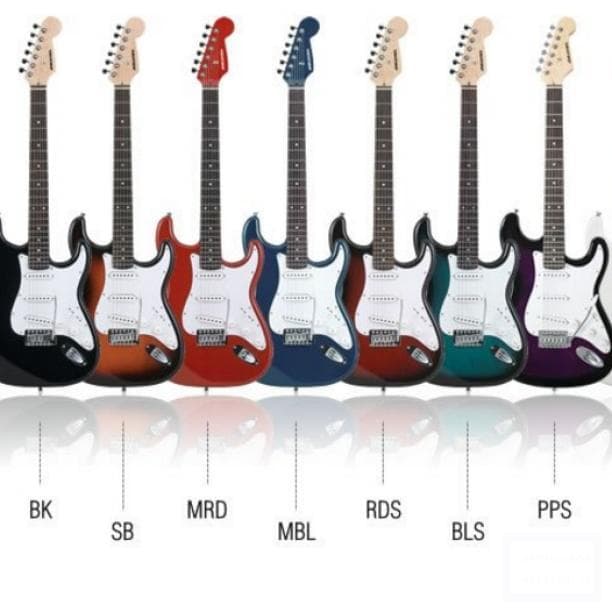 エレキギター ストラトキャスタータイプ 初心者入門ベーシックセット