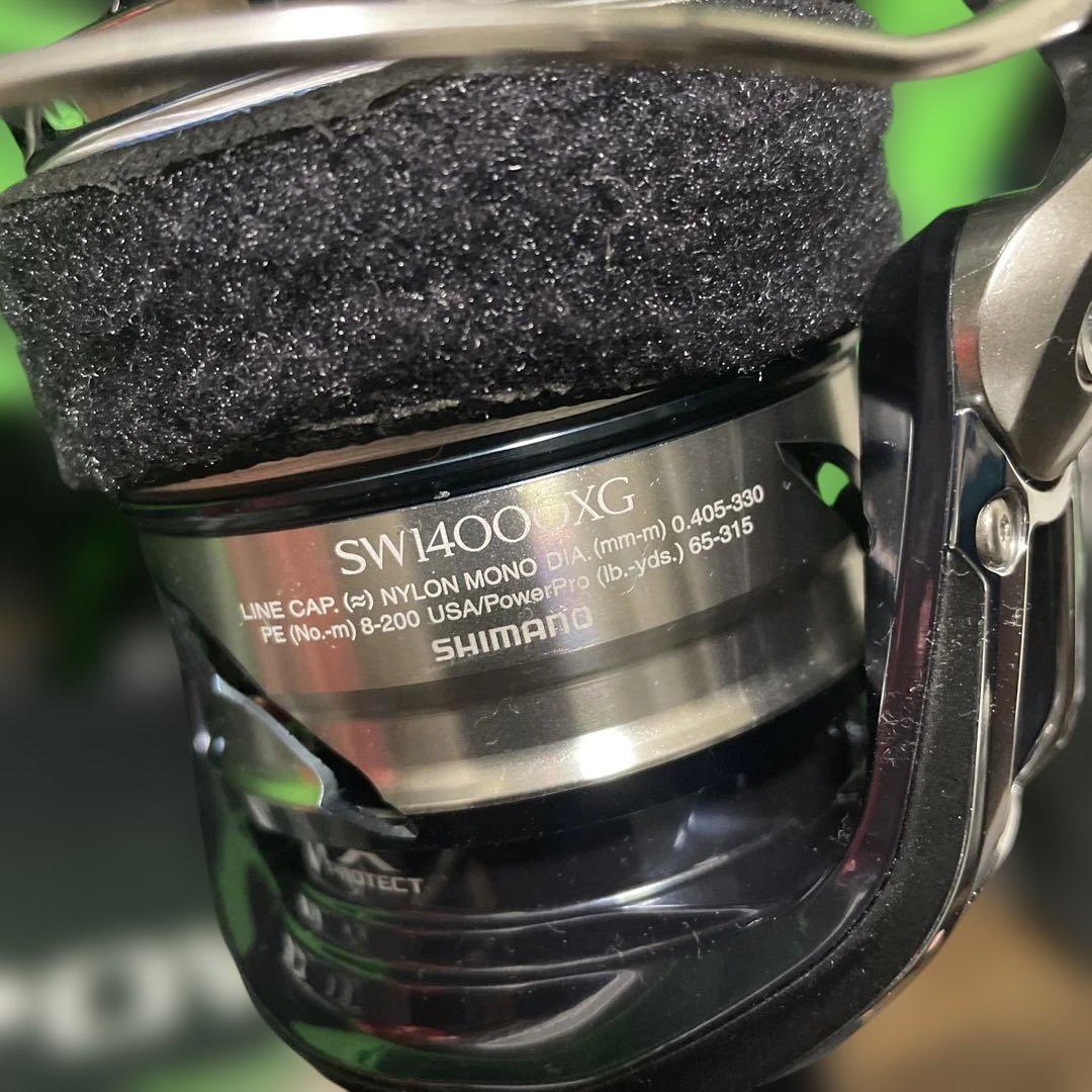極美品‼️シマノ　21ツインパワー SW14000XG スピニングリールおまけ付き