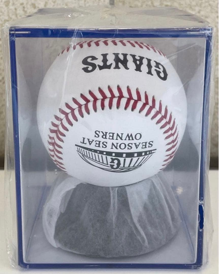 阿部慎之助選手　直筆サインボール ジャイアンツ　シーズンシート　オーナー　巨人軍