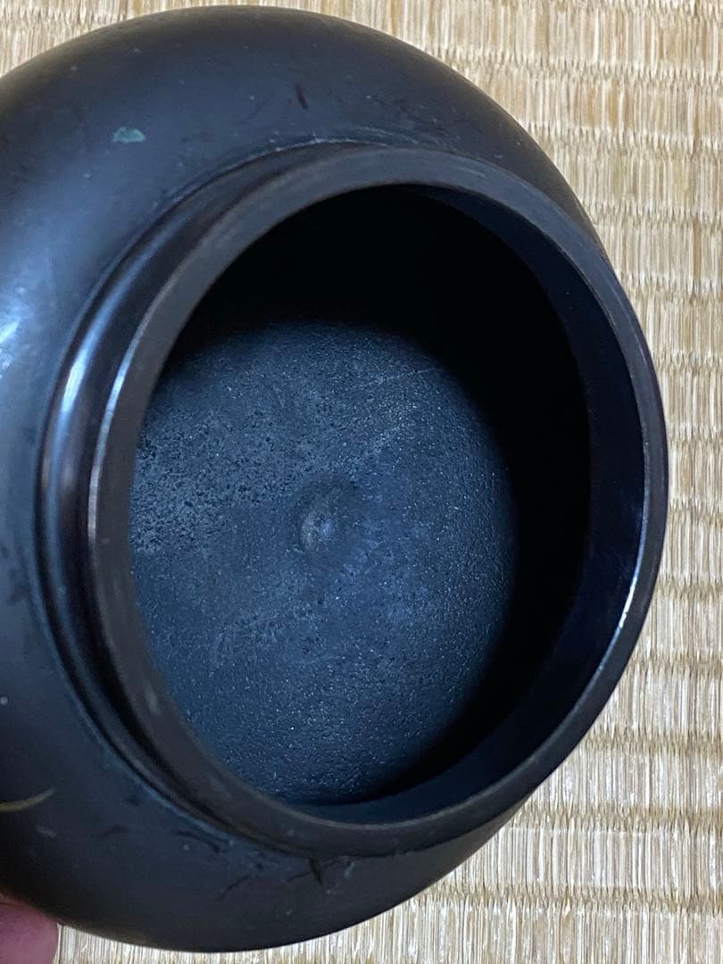 ♦獅子飾り 三足香炉 ？高岡銅器 銅製 唐金 香道具 置物 飾り 骨董品