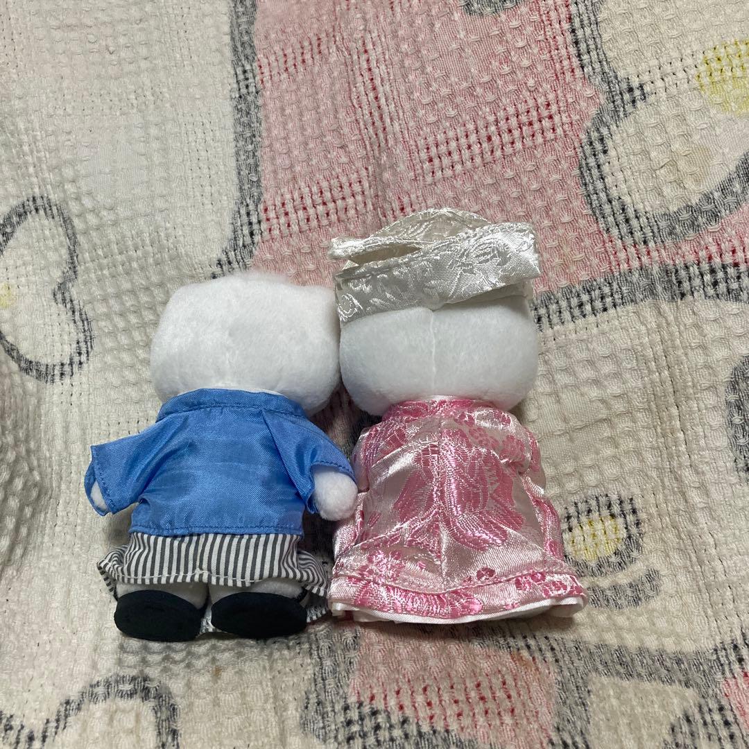 サンリオ　ハローキティ　ウチカケSセット 2002年　ウエディングドール