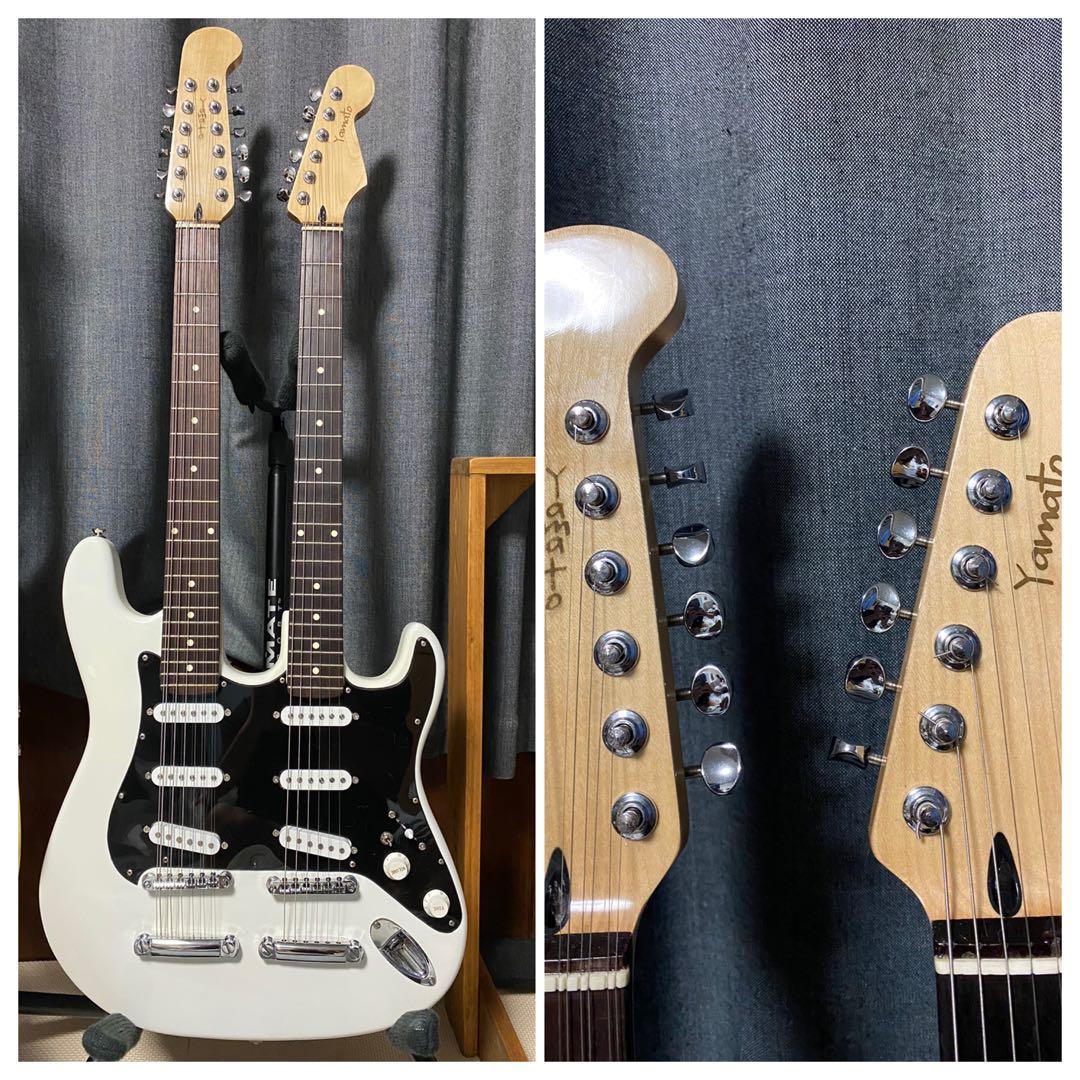 ダブルネック　ストラト