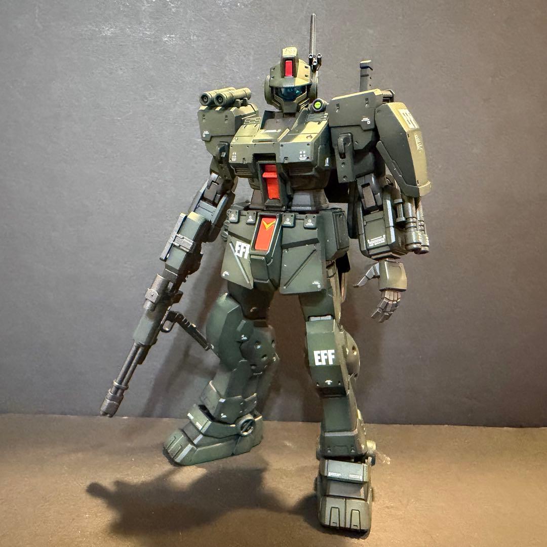 HG 1/144 ジム・スパルタン 塗装済 完成品