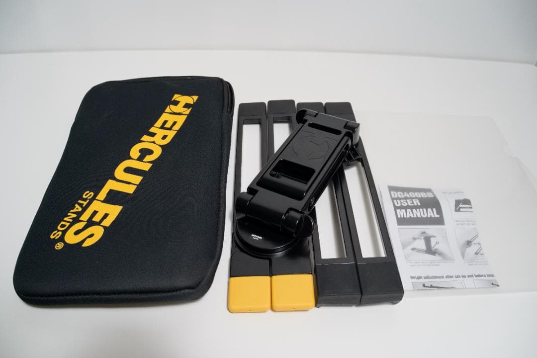 HERCULES　DG400BB（タブレット/ノートPC用デスクトップスタンド）