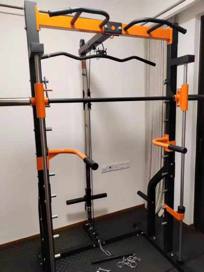 値下げ、スミスマシンパワーラック、ホームジム、筋トレ、SMS、スミスマシン
