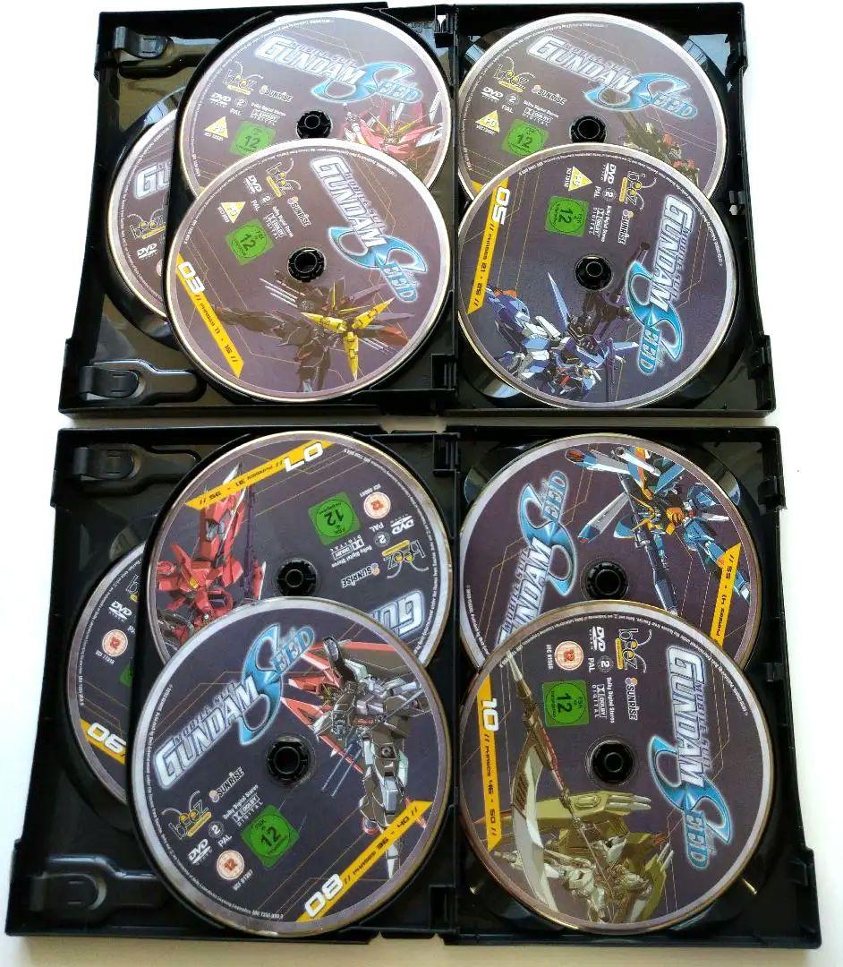 匿名配送　送料込　機動戦士ガンダムSEED 英語　DVD(全50話)  アニメ