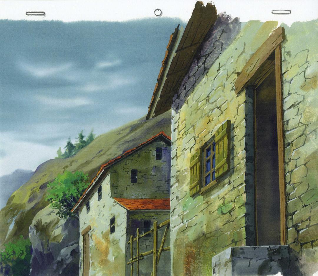 家なき子レミ 一話 セル画