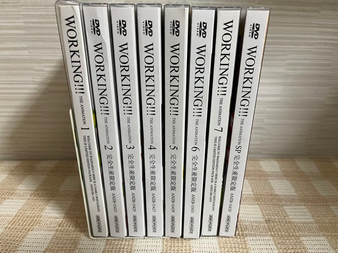 WORKING!!! [第3期] 初回全8巻セットDVD