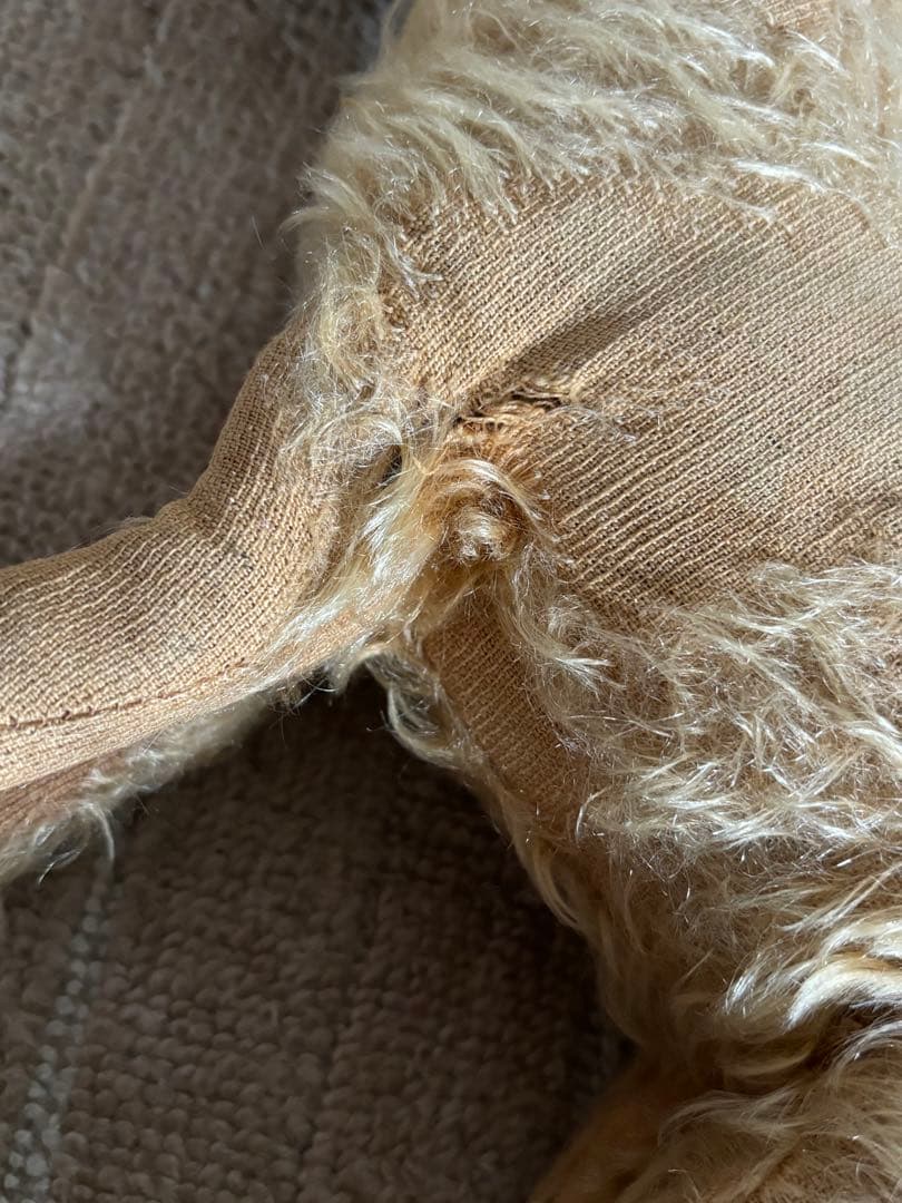 蚤の市　ビンテージ　犬のぬいぐるみ　アンティーク