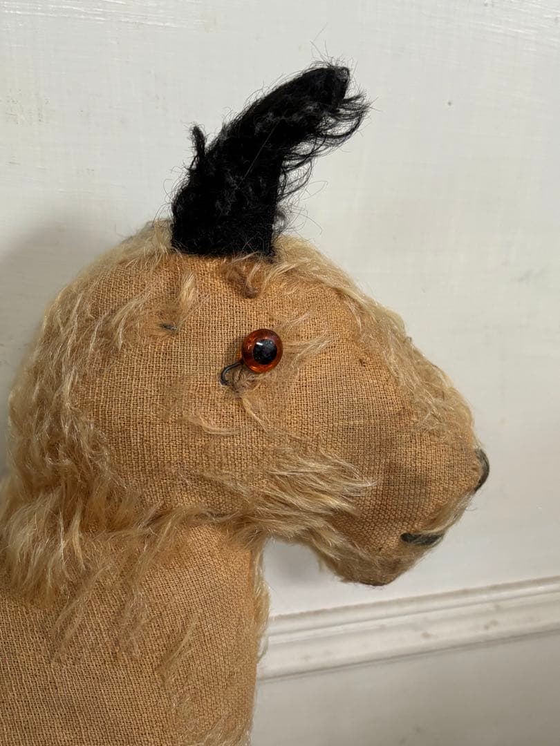 蚤の市　ビンテージ　犬のぬいぐるみ　アンティーク