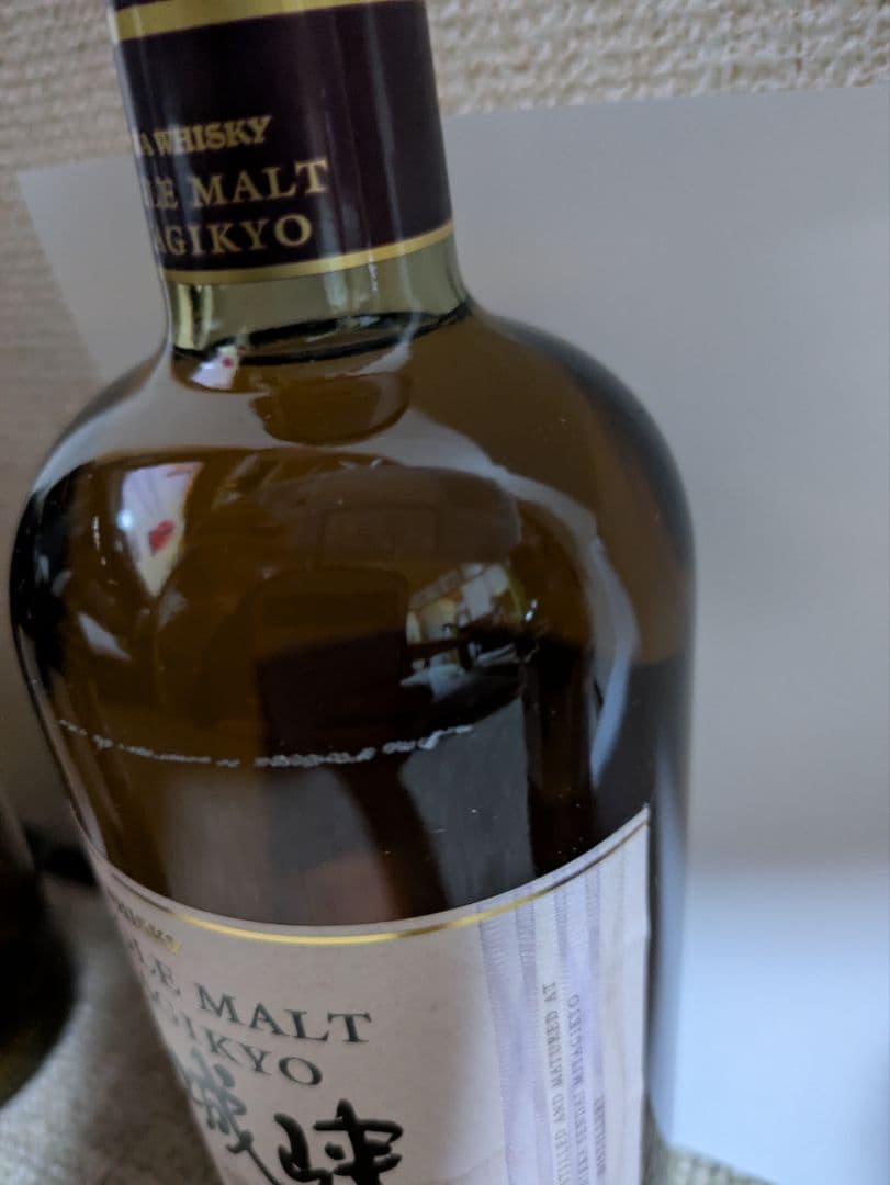 【傷や汚れあり】ニッカ　シングルモルト宮城峡 4本セット