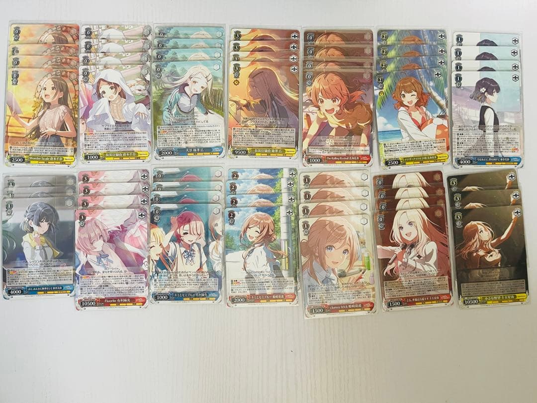 ヴァイスシュヴァルツ 学園アイドルマスター 学マス まとめ売り