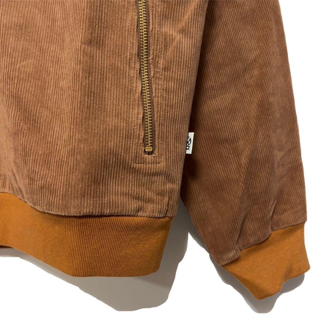 ラッセルノ ゴルフ キャディーバッグ コーデュロイ アノラック ブラウン M 4