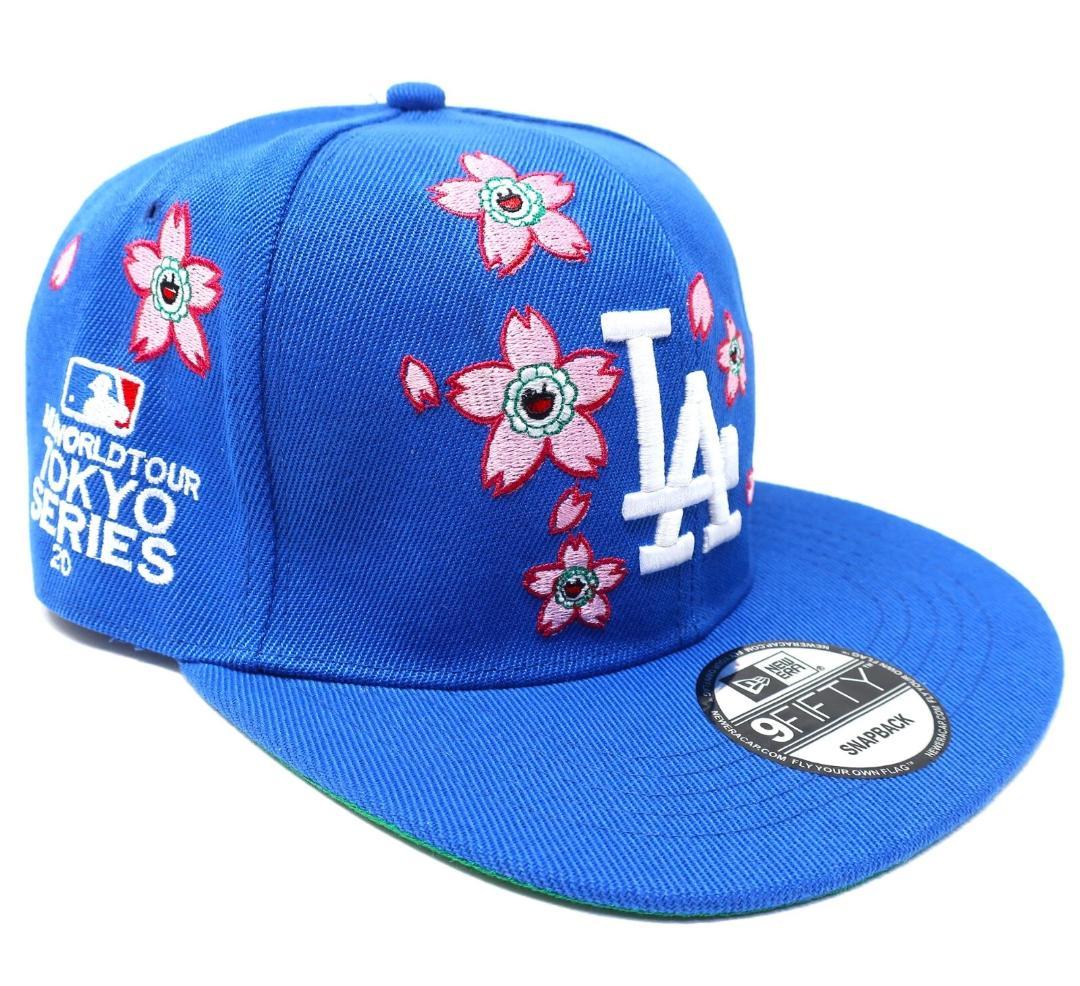 MLB 東京シリーズLAドジャース 9FIFTY スナップバックキャップ ブルー