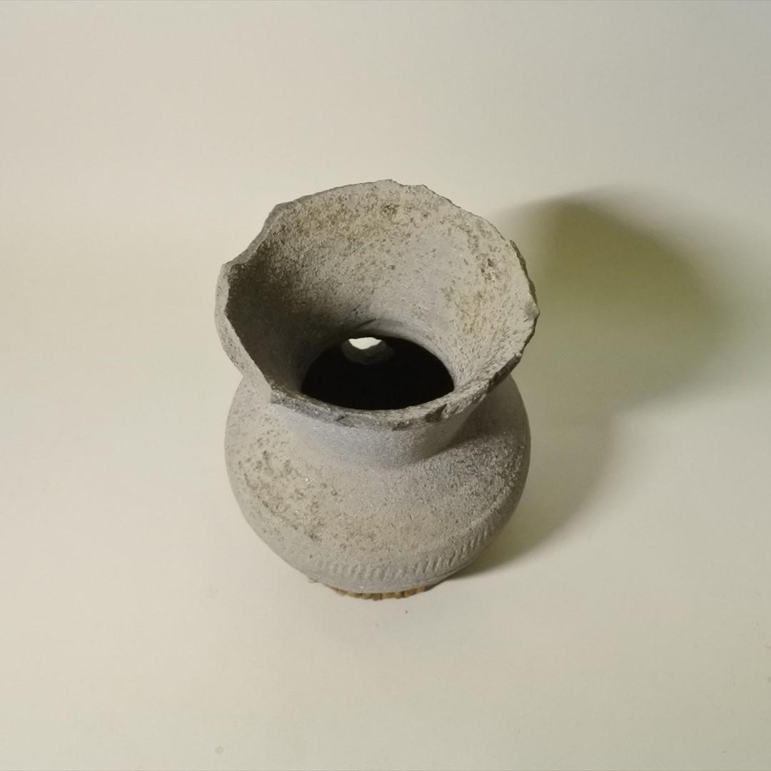 古墳時代　須恵器　はそう　広口　花生　オブジェ　骨董品　アンティーク j