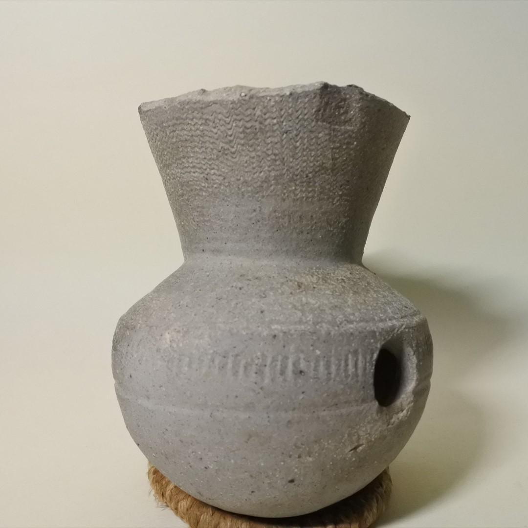 古墳時代　須恵器　はそう　広口　花生　オブジェ　骨董品　アンティーク j