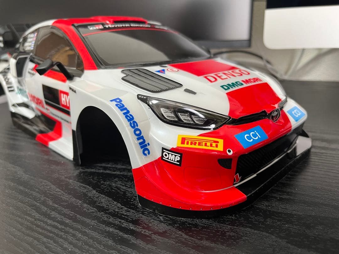 タミヤ ガズー レーシング WRT/GR ヤリス ラリー1 ハイブリッド ボディ